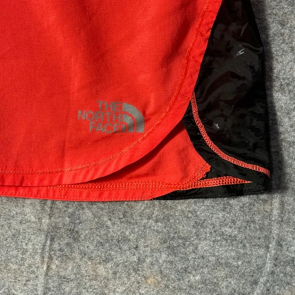 The North Face Better Than Naked Women Skort M Orange Black Running Skirt